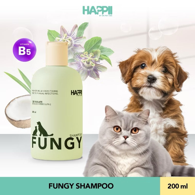 1แถม1 -แฮปปี้ฟังกี้แชมพูฟอร์ เพ็ทส์ 200 ML (HAPPII)