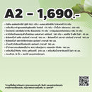 2025 - A2 กระเช้าปอ น้ำเงิน 16 นิ้ว - กระเช้าปีใหม่ ของขวัญสุขภาพ