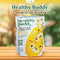 ขนมข้าวน้ำนมอบกรอบผสมธัญพืชรสซีอิ๊วและปลา 10 ซอง(Healthy Buddy)
