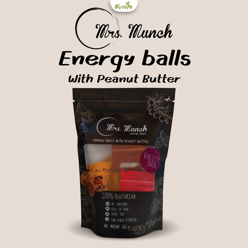 Energy Balls with Peanut Butter 161 g. (Mrs.Munch)