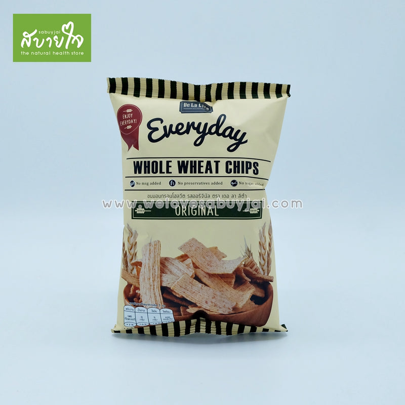 ขนมอบกรอบโฮลวีตรสออริจินัล 30 กรัม(เดอ ลา ลิต้า) - ร้านสบายใจ - welovesabuyjai.com